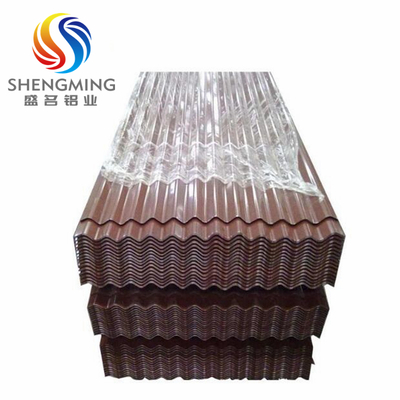 Aluminum corrugated board