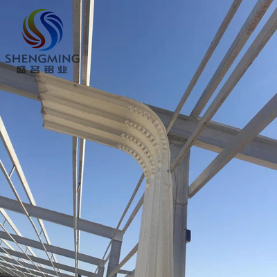 Aluminum corrugated board