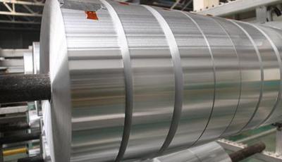 Aluminum foil for cable belt